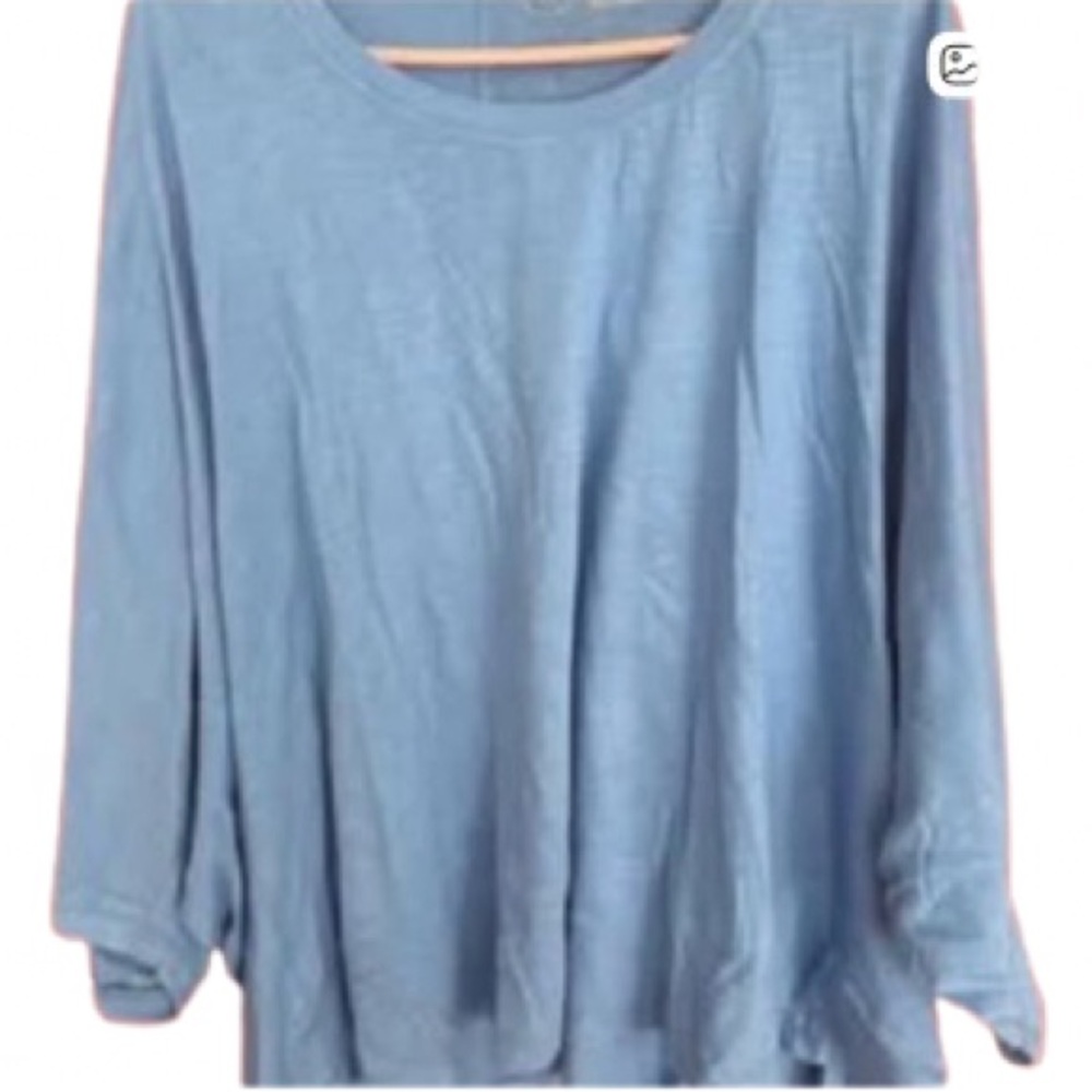 Aerie Light Blue Long Sleeve Tee